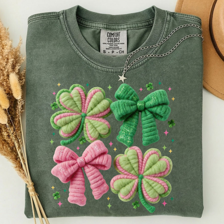Cloverleaf and Bows Shirt