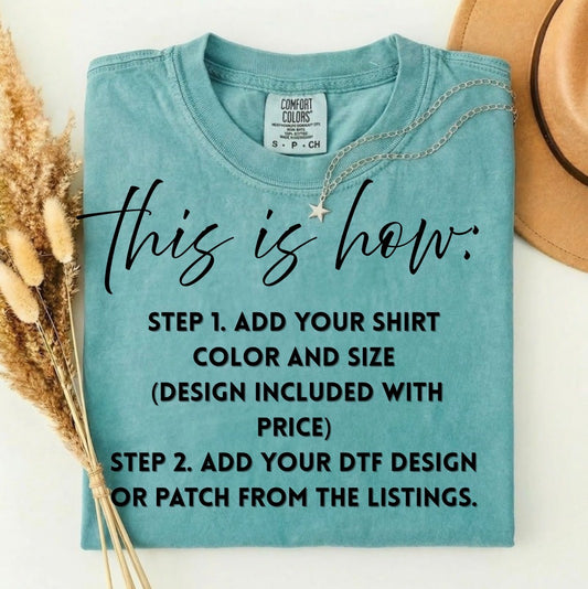 Build Your Own Shirt