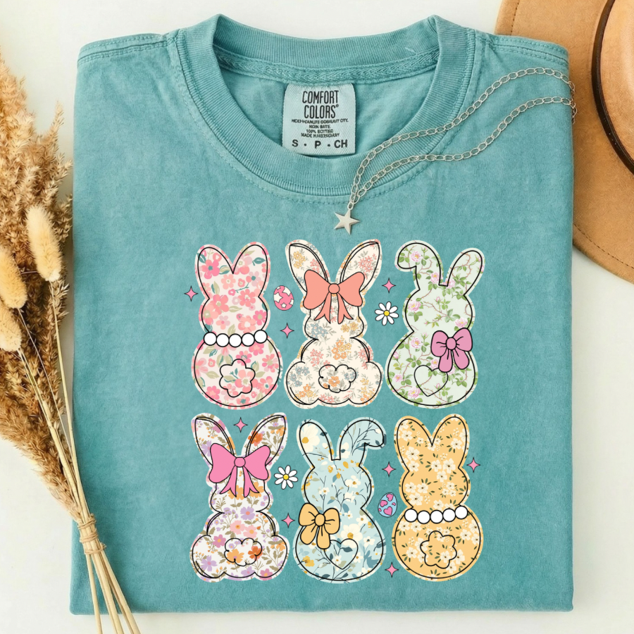 Easter Bunnies Transfer